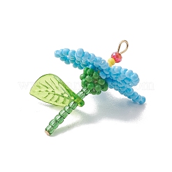Pendentifs en perles de verre&nbsp;PALLOY-MZ01283-01