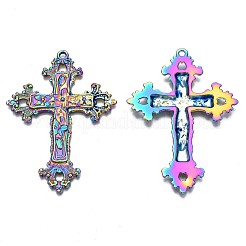 Grandi pendenti in lega color arcobaleno&nbsp;PALLOY-N156-174-NR