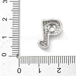 Pendentifs avec zircon cubiques à micro-pavés en laiton&nbsp;KK-A300-02P-Q