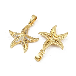 Ottone micro spianare pendenti zirconi&nbsp;KK-C093-17B-G