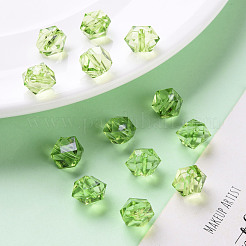 Perles en acrylique transparente&nbsp;TACR-S154-15B-83
