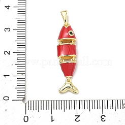 Ottone micro spianare pendenti zirconi&nbsp;KK-H255-01C-G01