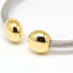 Drehmomentarmreifen aus 304 Edelstahl&nbsp;BJEW-N225-76G
