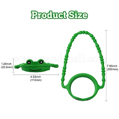 4 correa para asa de botella de agua con cordón trenzado de silicona de 4 colores&nbsp;DIY-CJ0002-63