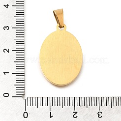 Pendentifs en acier inoxydable 304&nbsp;STAS-K394-04G-01