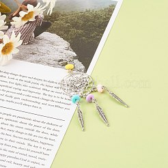 Gros pendentifs en alliage de style tibétain&nbsp;HJEW-JM00497-01