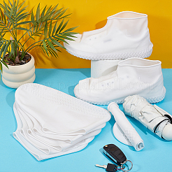 Fundas de silicona silenciosas y antideslizantes para zapatos&nbsp;AJEW-WH0348-952C