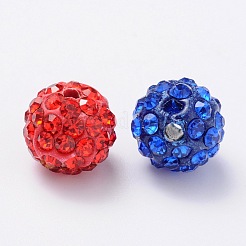 Abalorios de Diamante de imitación de arcilla polímero&nbsp;RB-H258-HD10mm-M