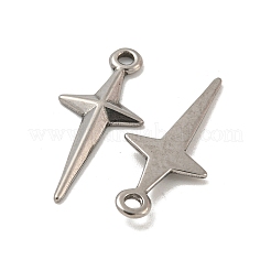 Anlaufgeschützte Anhänger aus 304er Edelstahl&nbsp;STAS-O004-06C-P