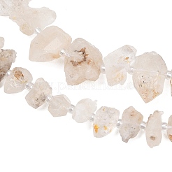 Hilos de cuentas de diamantes herkimer naturales&nbsp;GG-CBA533A-A01-02