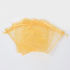 Sacs-cadeaux en organza avec cordon de serrage&nbsp;OP-R016-13x18cm-15