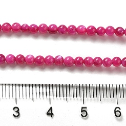 Natürlichen Süßwasser-Muschelperlen Stränge&nbsp;X-SHEL-H003-03F