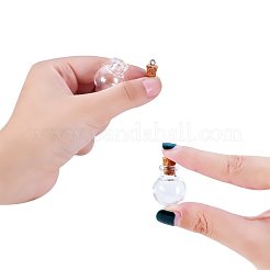 Bouteilles de verre bocal en verre&nbsp;AJEW-PH0015-03