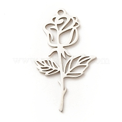 Pendentifs en acier inoxydable 201 anti-ternissement&nbsp;STAS-G258-06P