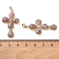 Ciondoli Rhodonite naturale&nbsp;GG-CBA9F30-02G-14