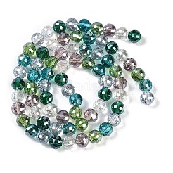Chapelets de perles en verre électroplaqué&nbsp;EGLA-B009-03