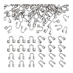 200 Stück 2 Stile 304 Edelstahl Drahtschutz und Protektoren&nbsp;STAS-PH0006-86