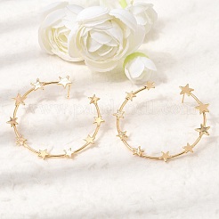 Boucles d'oreilles en laiton pour femmes&nbsp;KK-CBA3EDE-11G
