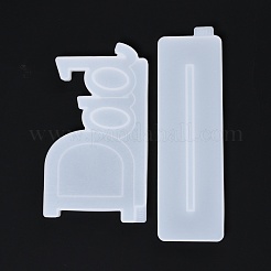 Stampi in silicone fai da te a tema festa del papà&nbsp;DIY-G046-15