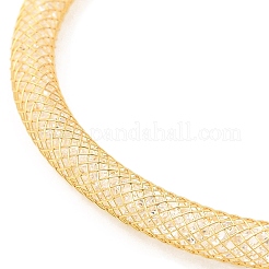 Bracciali a catena in maglia di ottone da donna&nbsp;DIY-B066-02G-01