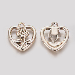 Aluminium Anhänger & Charms&nbsp;TIBE-L003-021G-AAA