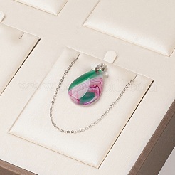 Espositori per ciondolo e collana di gioielli in cuoio&nbsp;ODIS-G013-05