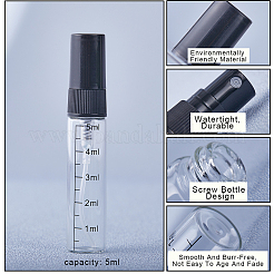 10 Stück 5 ml Mini-Sprühflaschen aus Glas&nbsp;MRMJ-GF0001-43