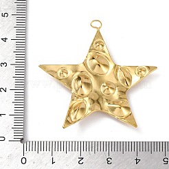Ciondoli in acciaio inossidabile 304 con zirconi cubici&nbsp;X-STAS-Z182-07G-03