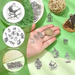 60 pièces 12 styles pendentifs en alliage de style tibétain&nbsp;FIND-CJ0001-87