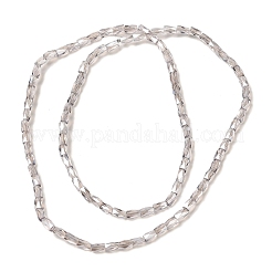 FilI di perline in vetro placcato&nbsp;GLAA-P068-PL02