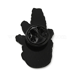 Brosche aus schwarzer Legierung&nbsp;JEWB-Z011-02B-EB