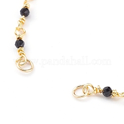 Naturspinell handgemachte Perlenketten Armbandherstellung&nbsp;AJEW-JB00907-01