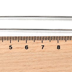 0.9 mm Schlangenkettenhalsketten aus 304 Edelstahl für Damen und Herren&nbsp;STAS-V011-04A-P
