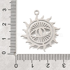201 Edelstahlanhänger&nbsp;STAS-S176-13P