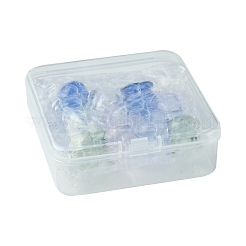 10 Stück Glasperlenkegel in Quallenform&nbsp;GLAA-FS0001-81