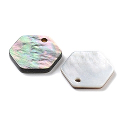 Pendentifs sculptés en coquillage noir naturel&nbsp;SSHEL-D084-08A