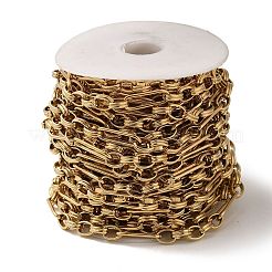 Catene a maglie rettangolari in acciaio inossidabile 304 con placcatura ionica (ip)&nbsp;CHS-Q006-10G