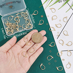 Risultati dell'orecchino a leva in ottone 50 pz&nbsp;KK-BBC0005-72G