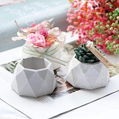 DIY-Blumentopfformen aus lebensmittelechtem Silikon&nbsp;DIY-OC0002-44