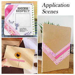 Libro de recuerdos diy cintas adhesivas de papel decorativo&nbsp;DIY-TAC0023-58