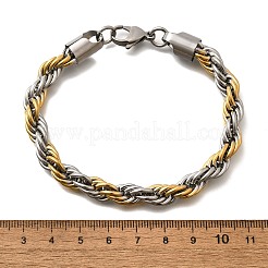 304 Edelstahl-Seilkettenarmbänder für Damen&nbsp;BJEW-C091-03A-GP