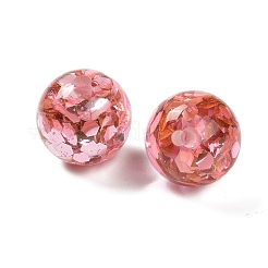 Résine transparente avec perles pailletées&nbsp;RESI-G110-02D
