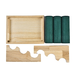 Supports pour bracelets en velours à 3 niveau&nbsp;BDIS-C002-01B