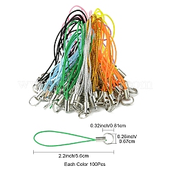 Sangles mobiles en cordon polyester 100 pièces&nbsp;MOBA-FS0001-02I