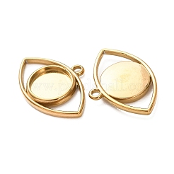 Pendentifs cabochons en acier inoxydable 304&nbsp;SA-CBAAFB7-04G