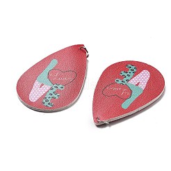 Gros pendentifs en cuir pu&nbsp;FIND-R050-03B