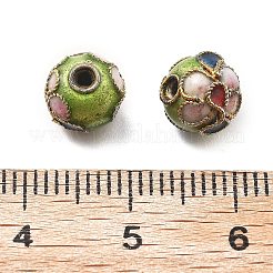Handmade Cloisonne Perlen&nbsp;CLB-O001-M07-04