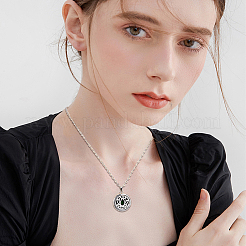 2 ensemble de pendentifs en alliage creux pour diffuseur d'huiles essentielles&nbsp;NJEW-HS0001-22C