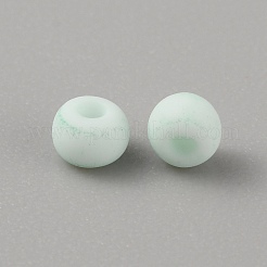 Undurchsichtige 8/0 Glas-Saatperlen&nbsp;SEED-TAC0001-01A-08