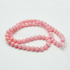 Cuentas mashan naturales redondos del jade hebras&nbsp;G-D263-8mm-XS02